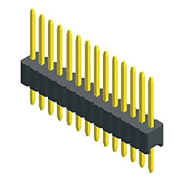 1.27x1.7單排單塑膠直